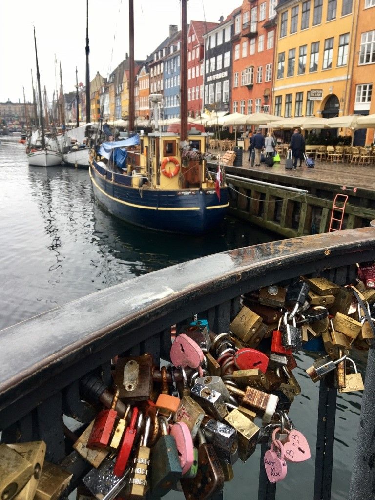 Nyhavn vom der Brücke aus