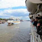 Queen Mary 2 und Aida